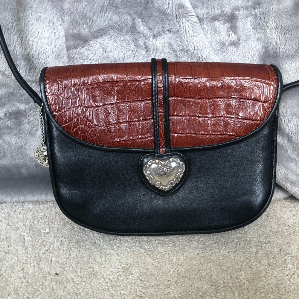 Brighton Vintage Crossbody Leather Bag